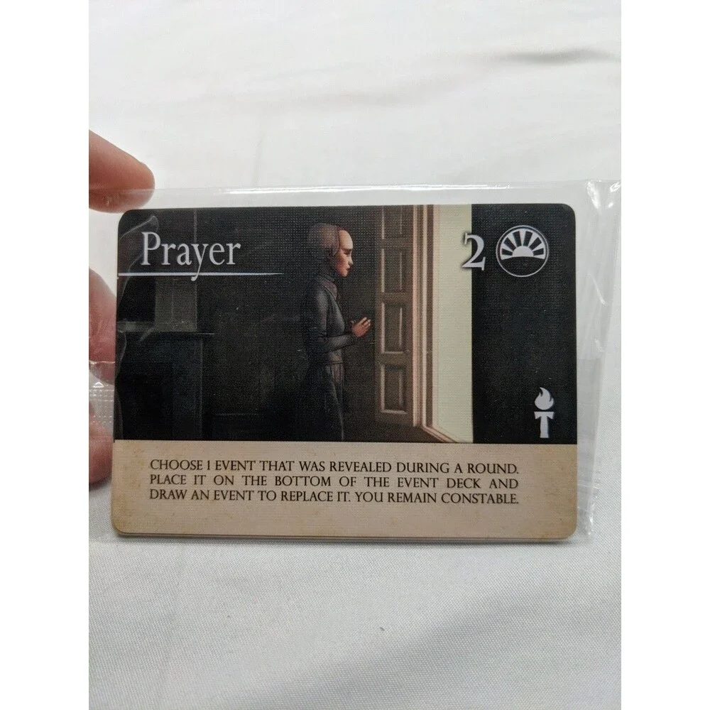 New Salem Event Pack 1 Board Game Promo Cards Sealed